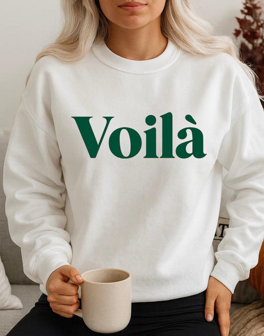 Bluza Alba Dama din Bumbac 100% Voila - MonCherie