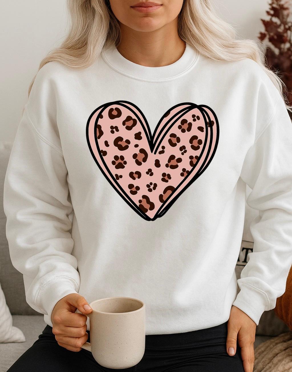 Bluza Alba Dama din Bumbac 100% Heart Rose