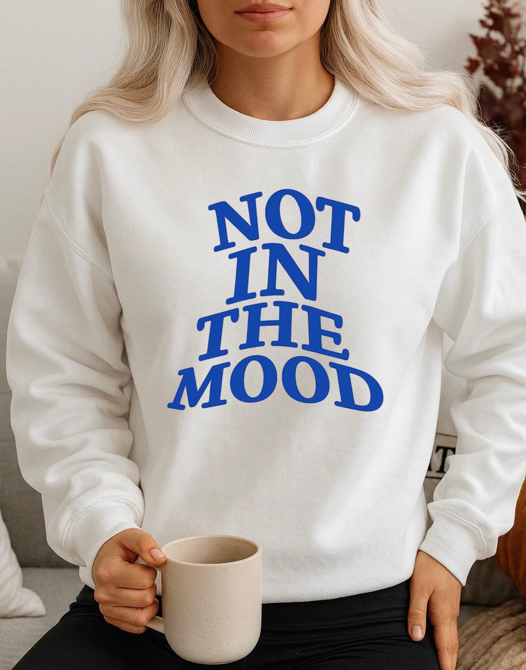 Bluza Alba Dama din Bumbac 100% Not in the Mood