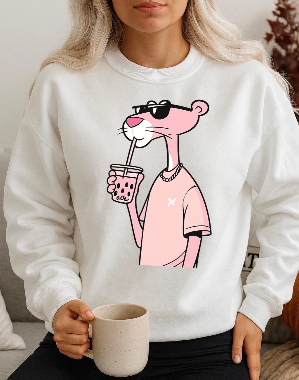 Bluza Alba Dama din Bumbac 100% Pinky