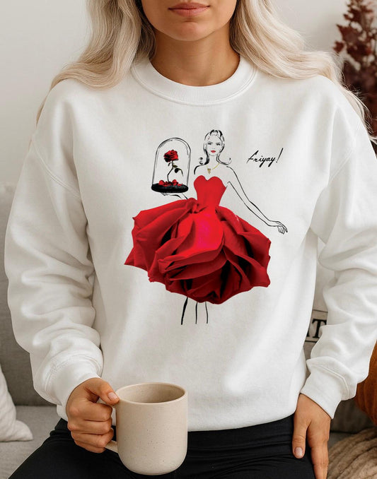 Bluza Alba Dama din Bumbac 100% Friyay - MonCherie