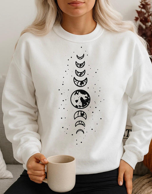 Bluza Alba Dama din Bumbac 100% Moon - MonCherie