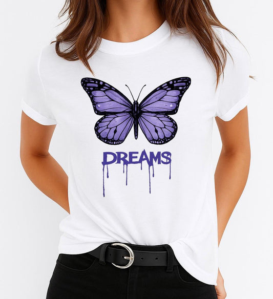 Tricou dama din bumbac 100% Dreams