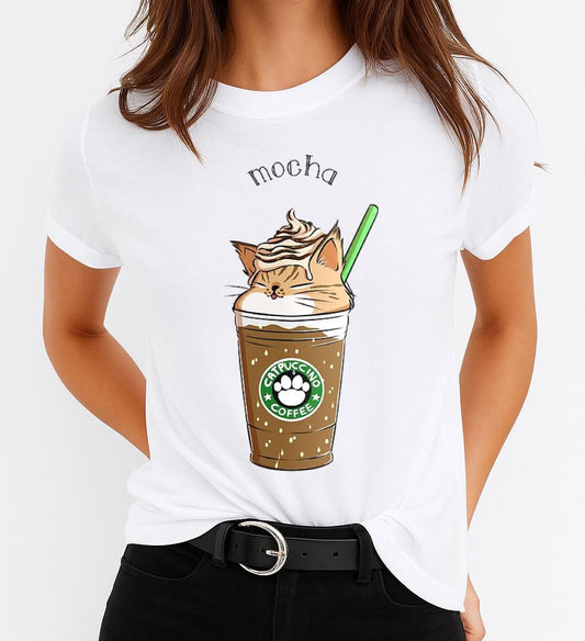 Tricou dama din bumbac 100% Mocha