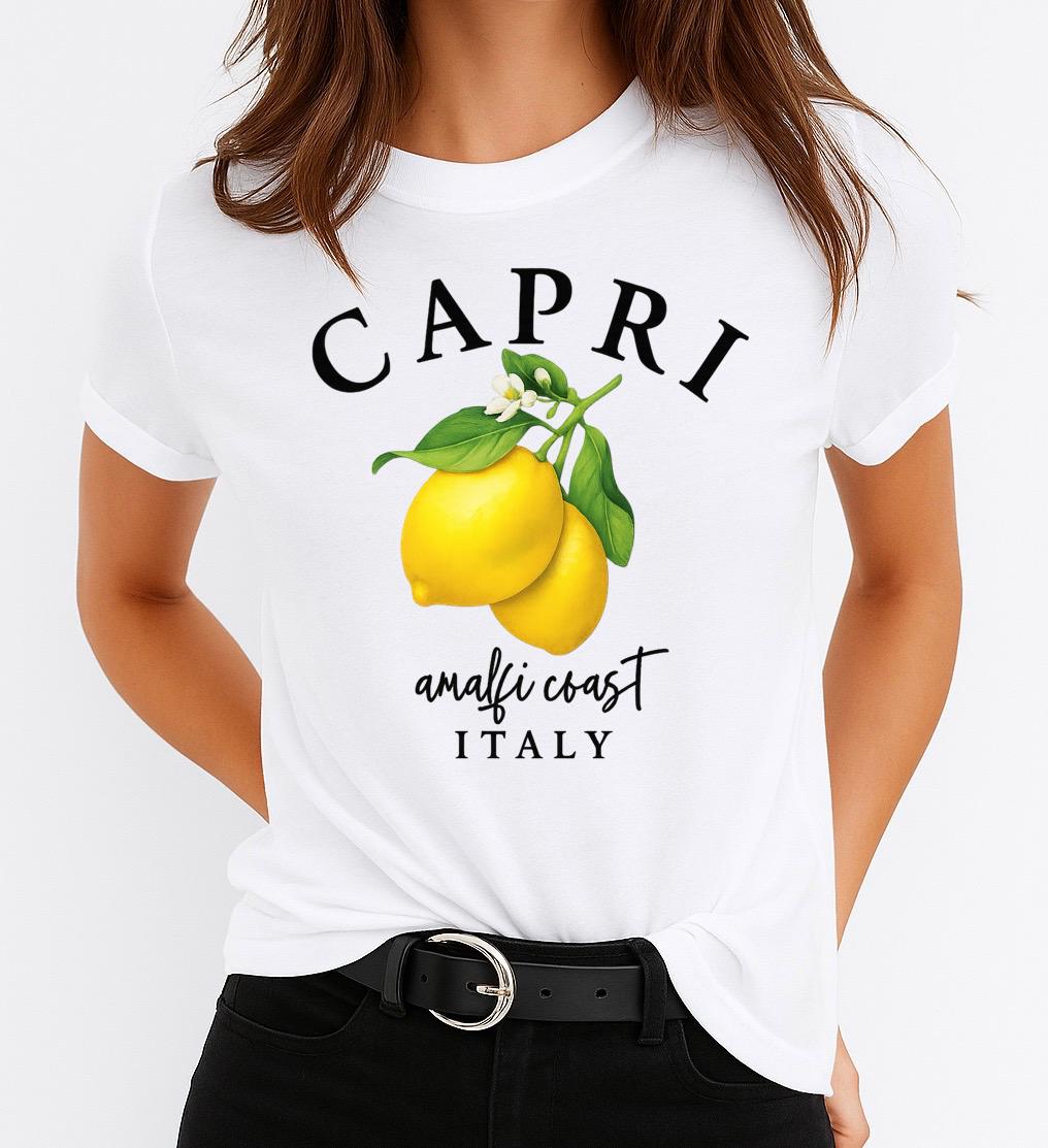Tricou dama din bumbac 100% Capri