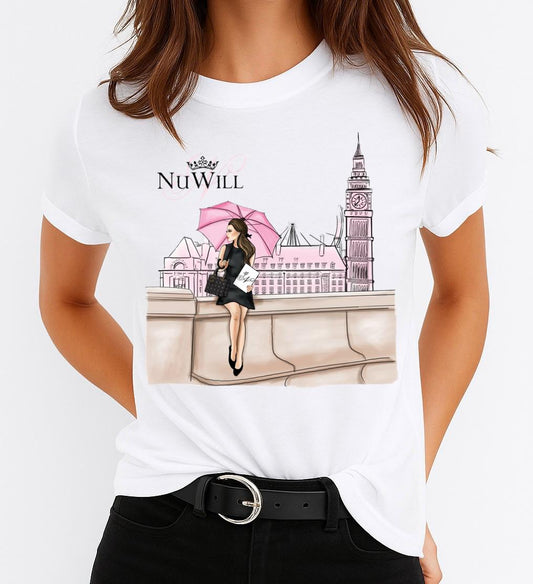Tricou dama din bumbac 100% NuWill