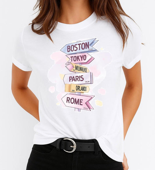 Tricou dama din bumbac 100% Where?