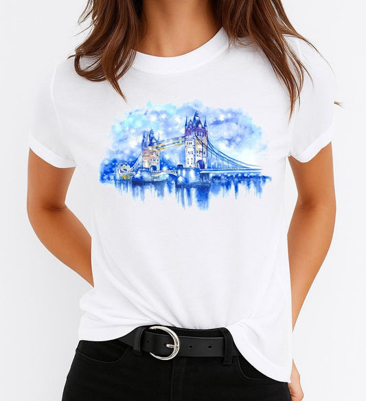 Tricou dama din bumbac 100% London