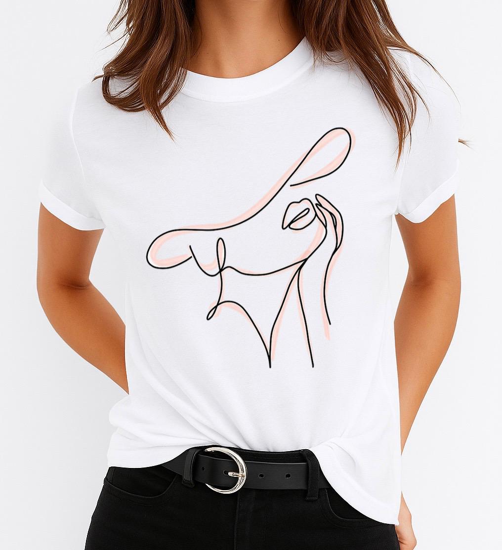Tricou Dama Invisible Hat – Bumbac 100%