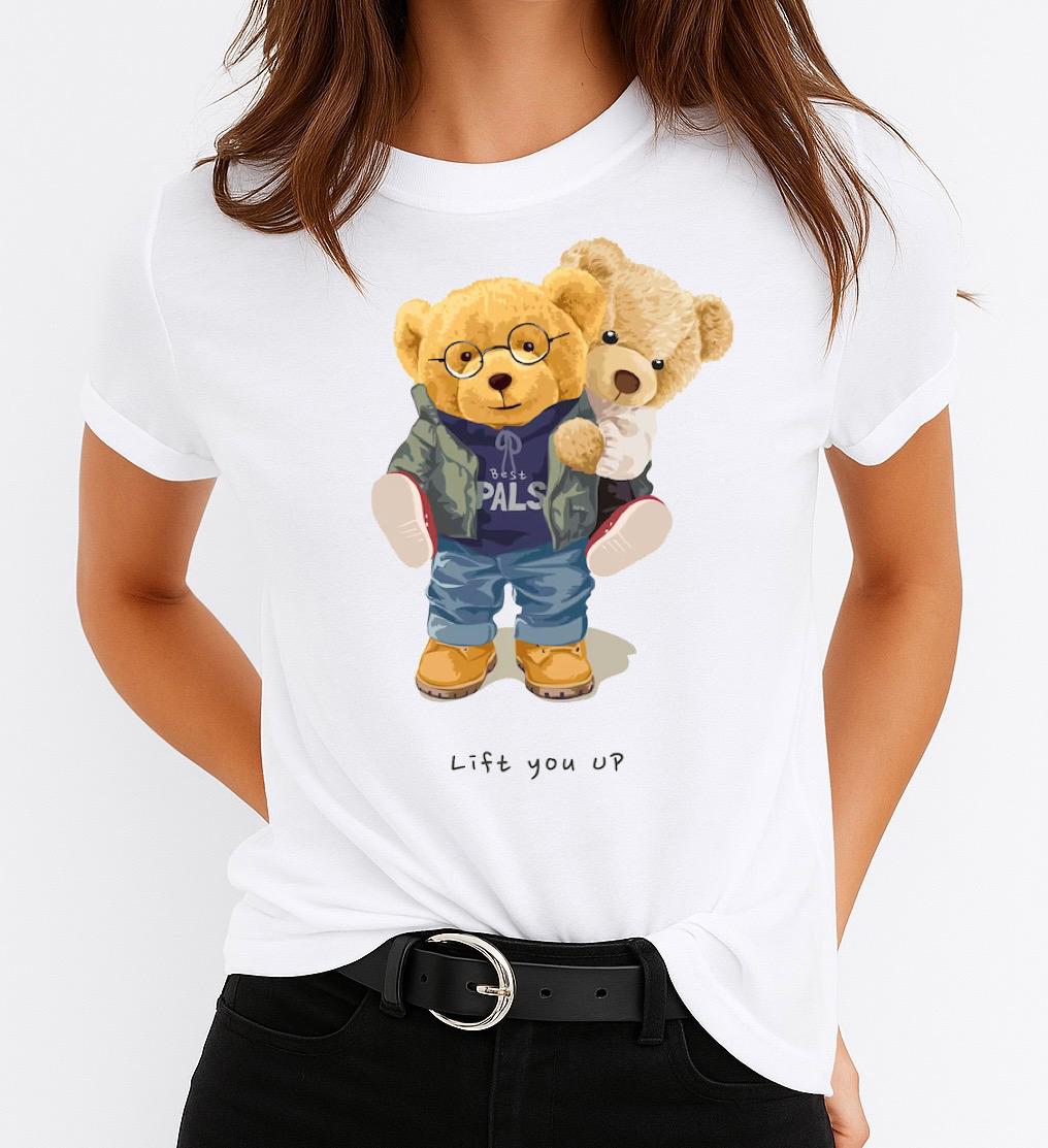 Tricou dama din bumbac 100% Lift You Up