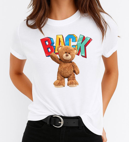 Tricou dama din bumbac 100% Back