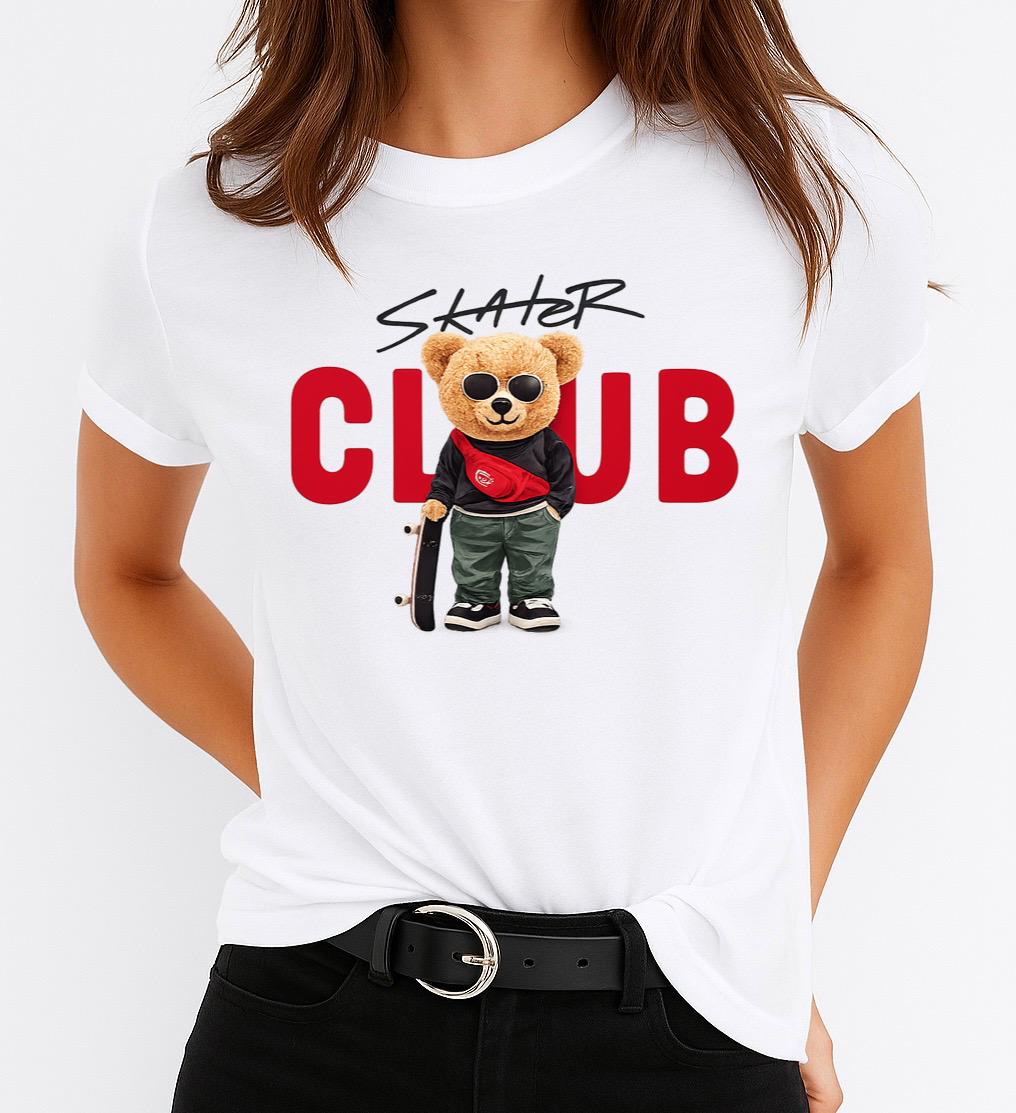 Tricou dama din bumbac 100% Club