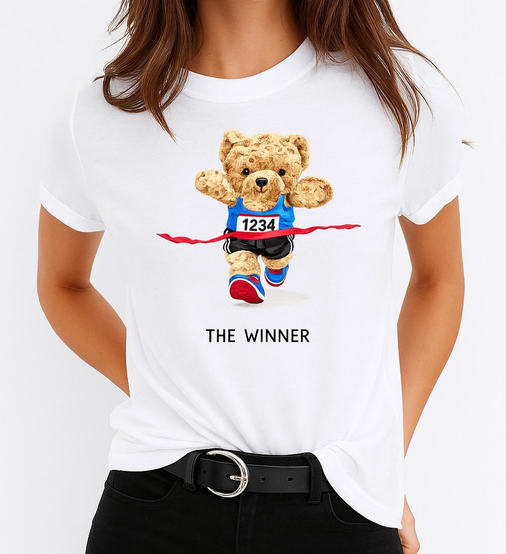 Tricou dama din bumbac 100% The Winner