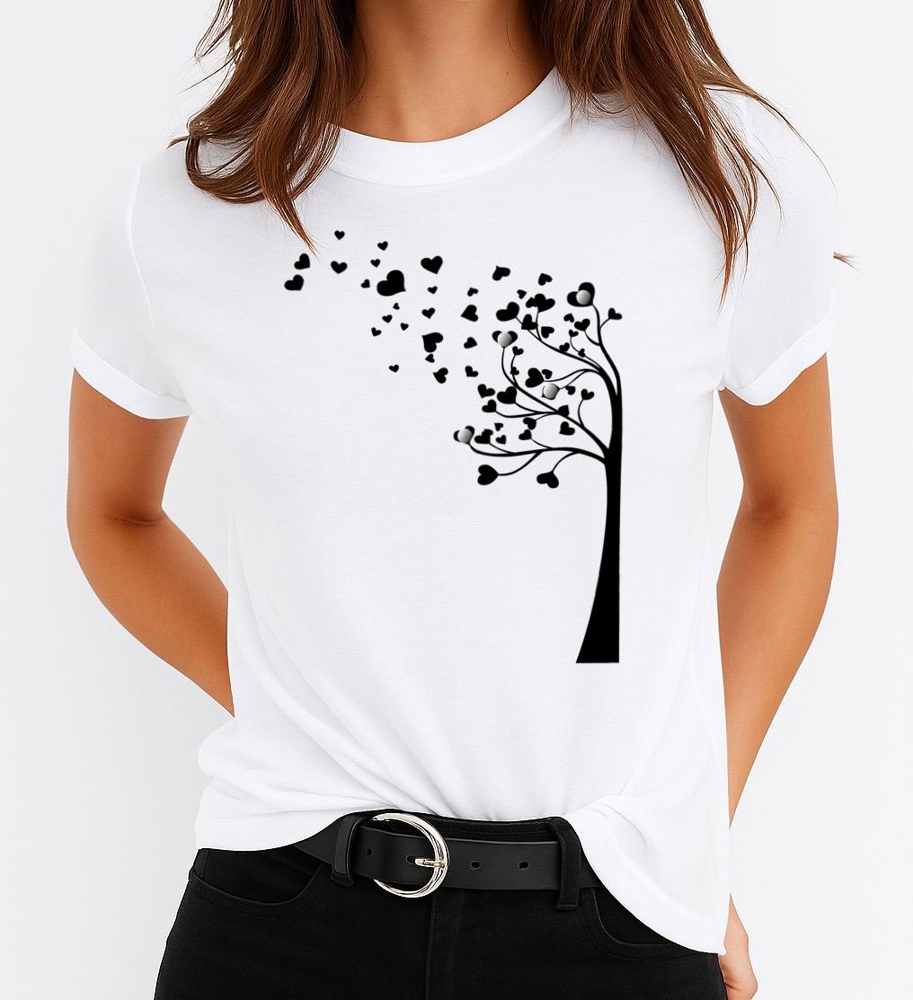 Tricou Dama Tree – Bumbac 100%