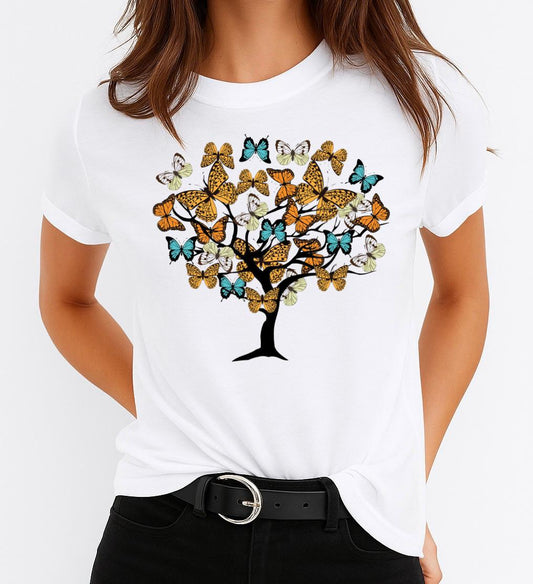 Tricou Dama Tree 3 – Bumbac 100%