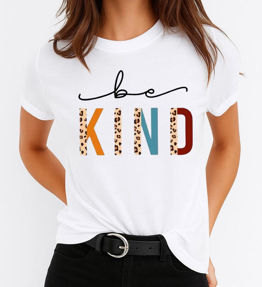 Tricou dama din bumbac 100% Be Kind 2