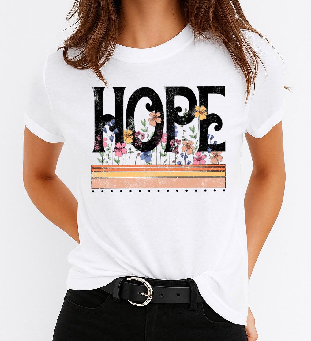 Tricou dama din bumbac 100% Hope