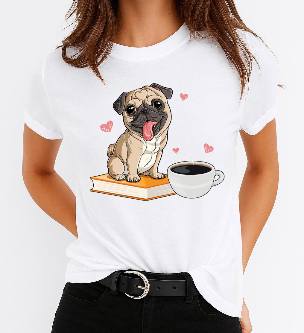 Tricou dama din bumbac 100% Dog 4