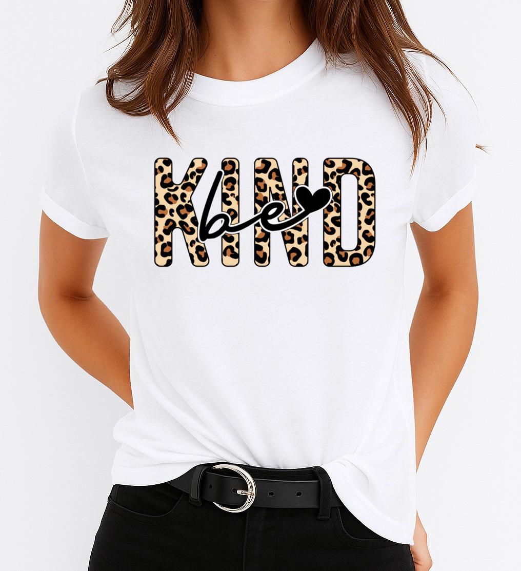 Tricou dama din bumbac 100% Be Kind