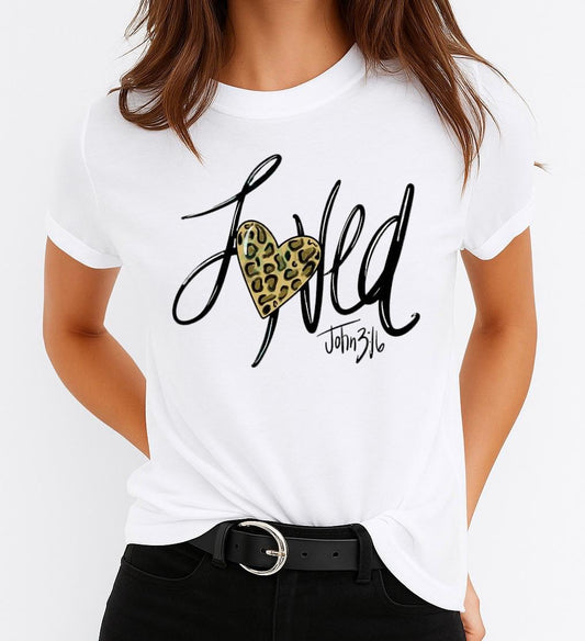 Tricou Dama Heart Loved – Bumbac 100%