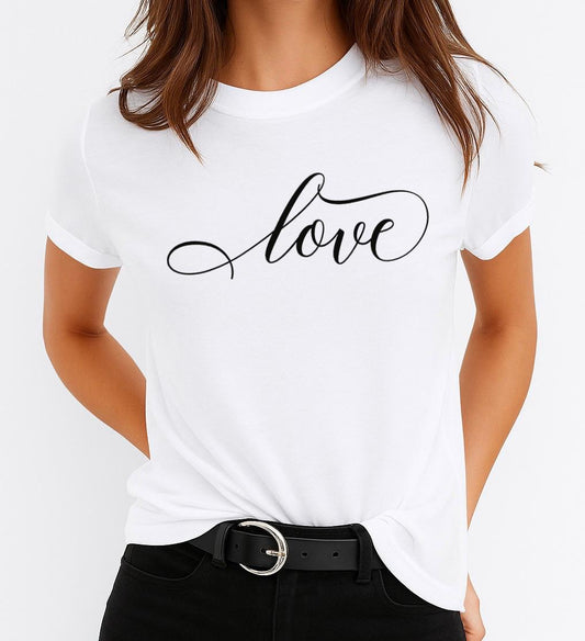 Tricou Dama Lovee – Bumbac 100%