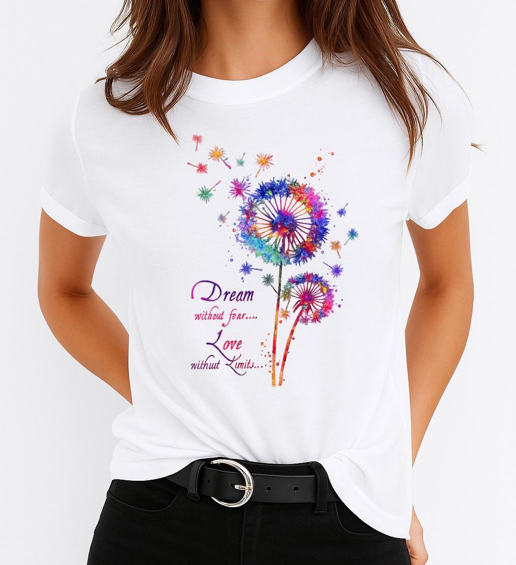 Tricou dama din bumbac 100% Dream