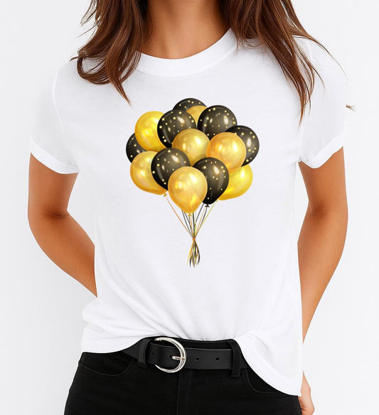 Tricou Dama Yellow Ballon – Bumbac 100%