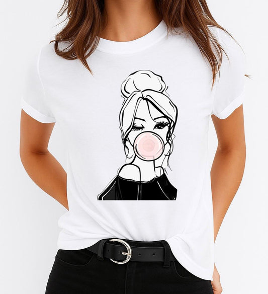 Tricou Dama Pink Balloon – Bumbac 100%