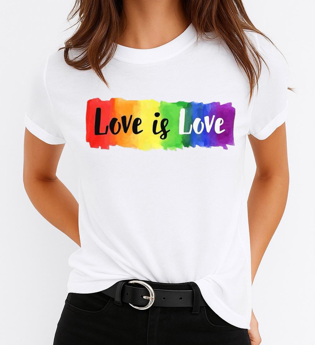 Tricou Dama Love Is Life – Bumbac 100%