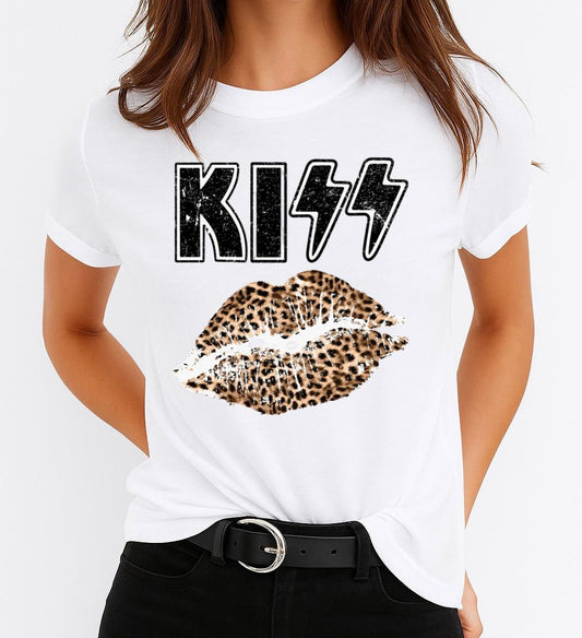 Tricou dama din bumbac 100% Kiss You