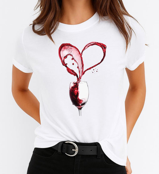 Tricou Dama Crazy LOVE – Bumbac 100%