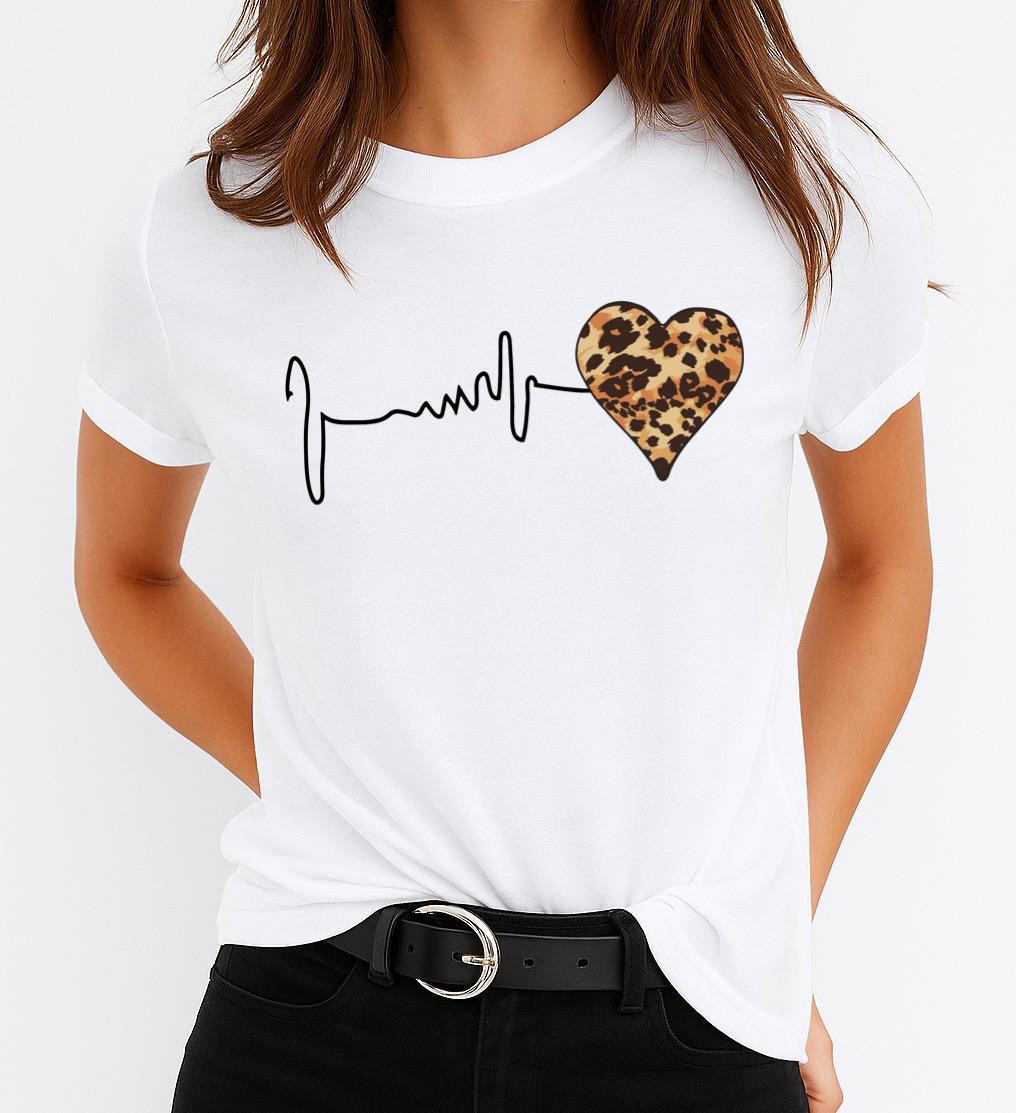 Tricou dama din bumbac 100% Love Gold