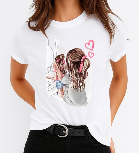 Tricou dama din bumbac 100% Pink Love