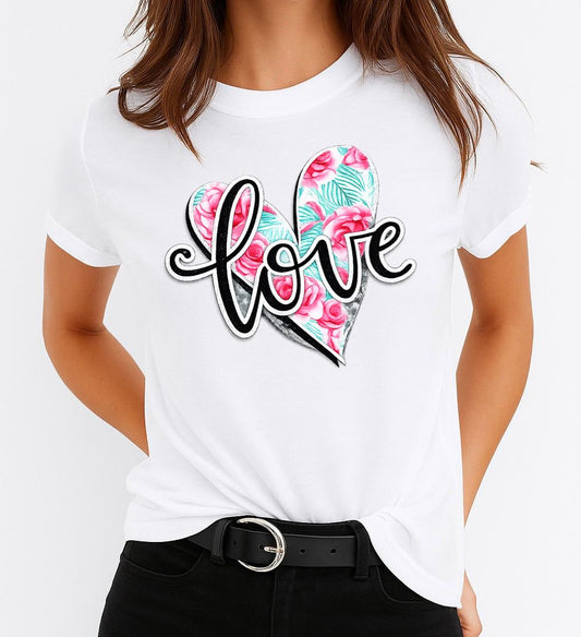 Tricou Dama Crazy Love 2 – Bumbac 100%