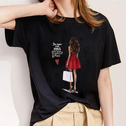 Tricou Negru Makes You (6708307427512)