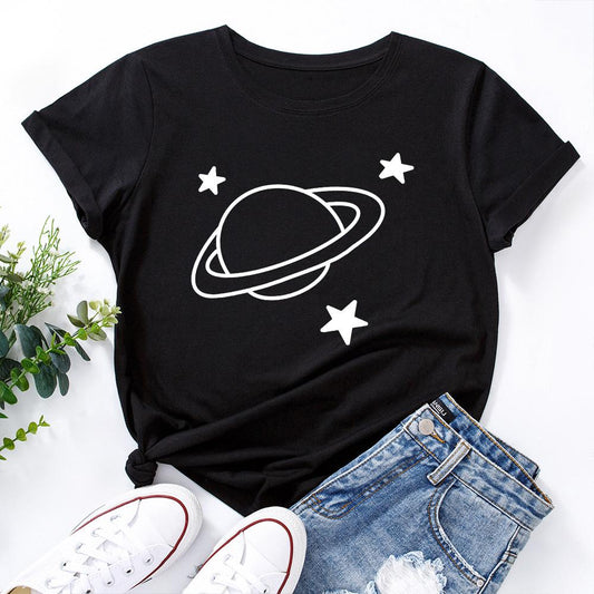 Tricou Negru Venus (6893585072312)