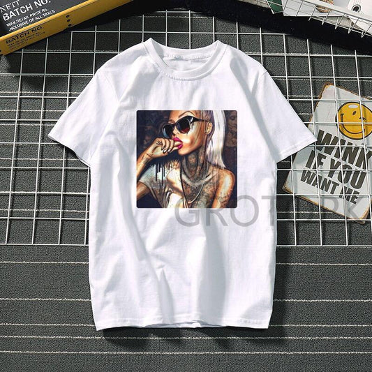 Tricou I'm The Bad Girl (6583922196664)