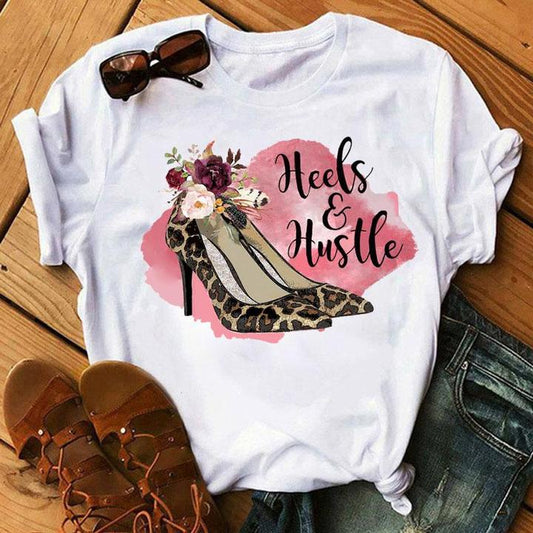 Tricou Heels and (6871365353656)