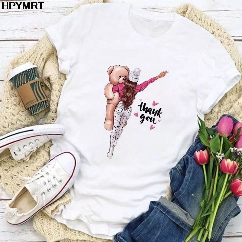 Tricou Dama Thank You - MonCherie