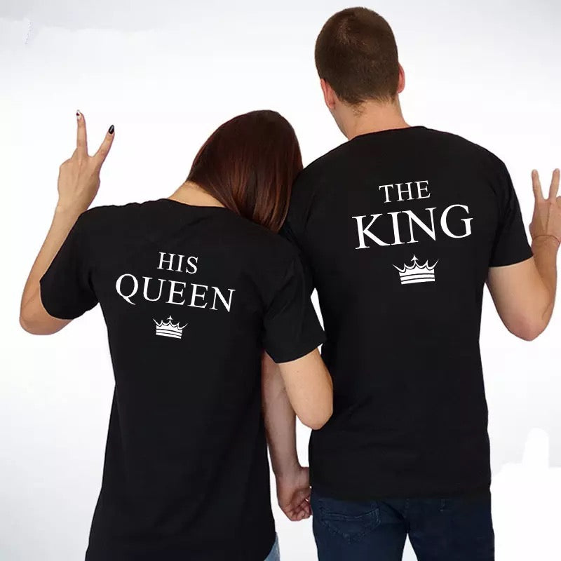 Tricouri His Queen / The King (6626037825720)