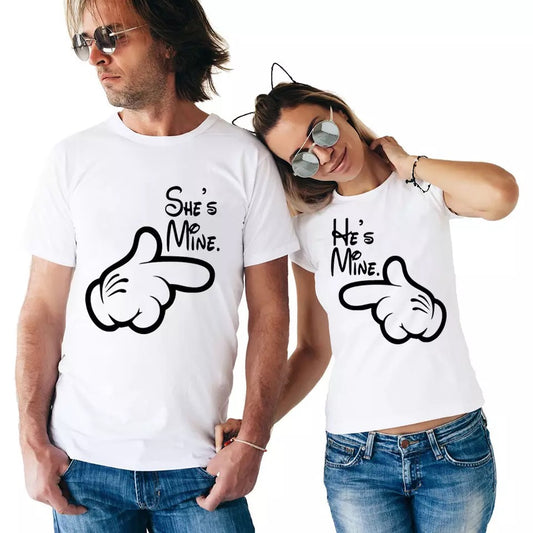 Tricouri She's Mine / He's Mine (6626038841528)