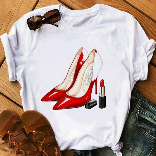 Tricou Red Shoes (6584378425528)