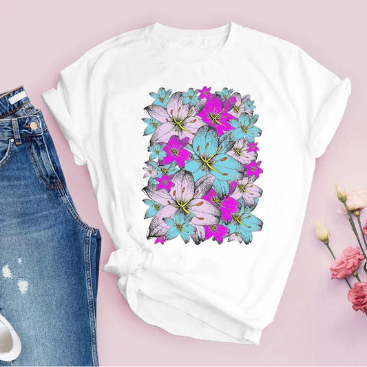 Tricou More Flowers 2 (6607502934200)