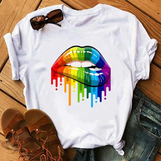 Tricou Nice Lips (6584088395960)