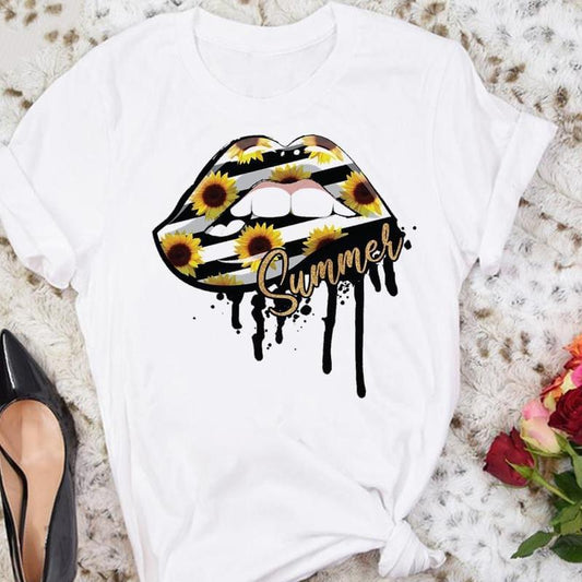 Tricou Summer Lips (6894824456376)