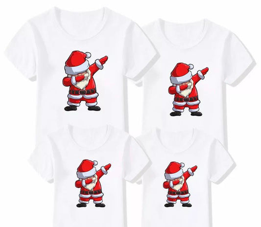 Tricouri Familie Red Mos Craciun (7476909277402)
