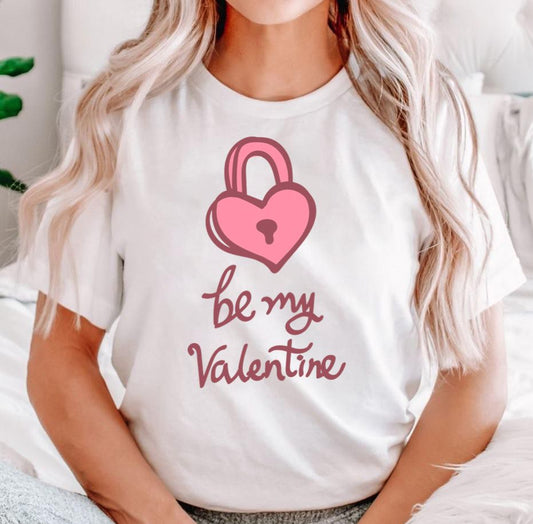 Tricou Be My Valentine (7527828488410)