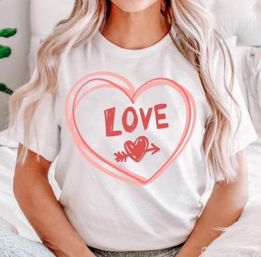 Tricou Love Roz (7527825998042)