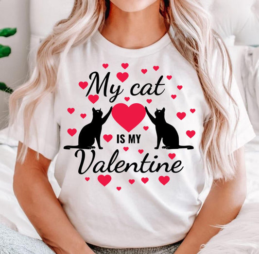 Tricou My Cat My Valentine (7527801815258)