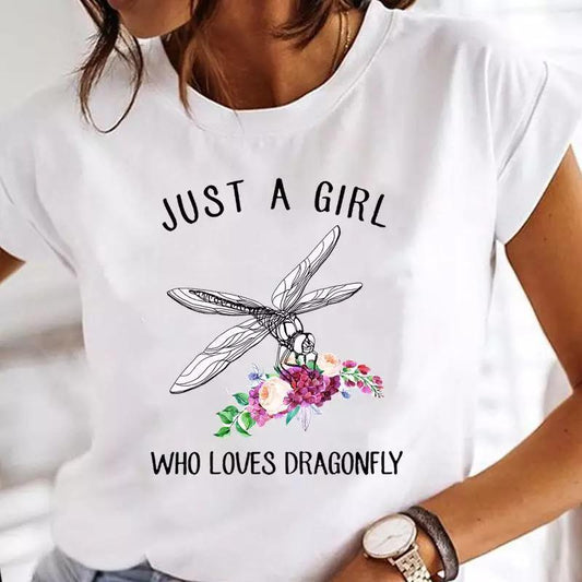 Tricou Just A Girl (7703327637722)